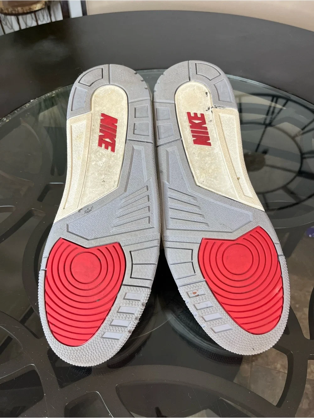 Nike Air Jordan 3 Retro White Cement Reimagined Men's 15